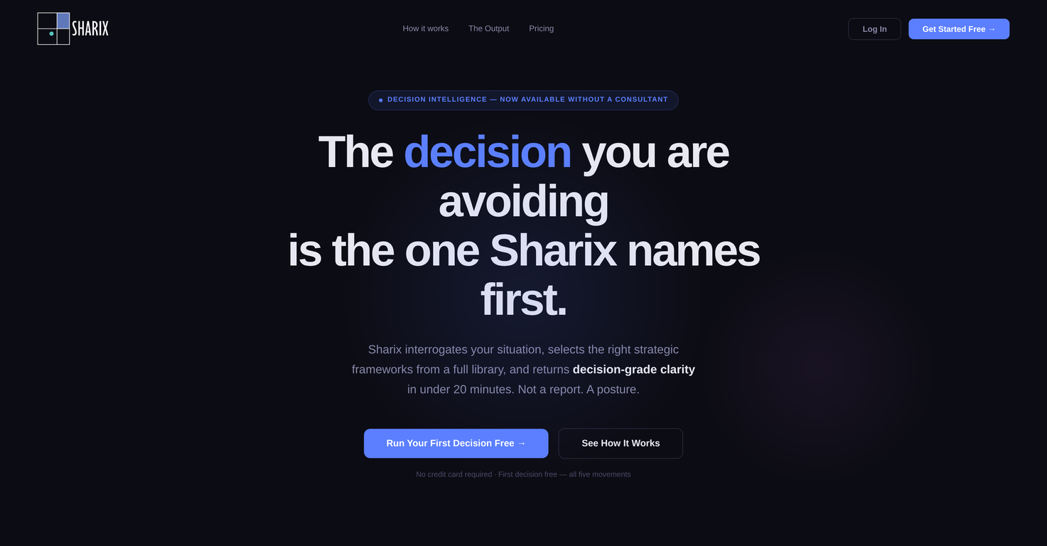 Sharix website