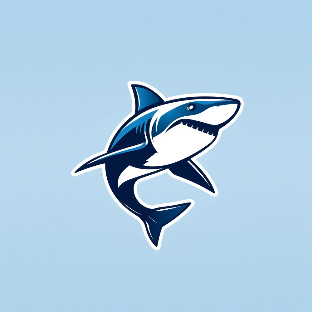 shark logo any company gen website
