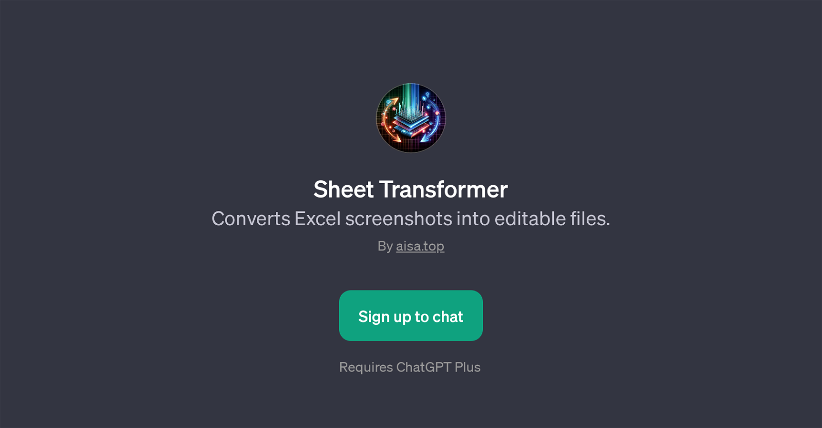 Sheet Transformer website