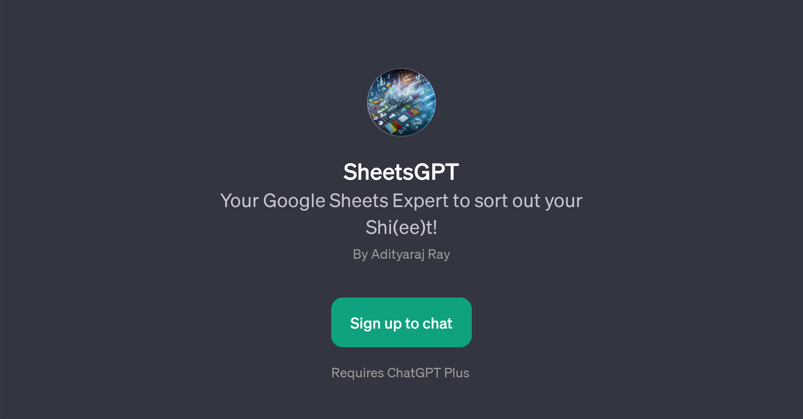 SheetsGPT website