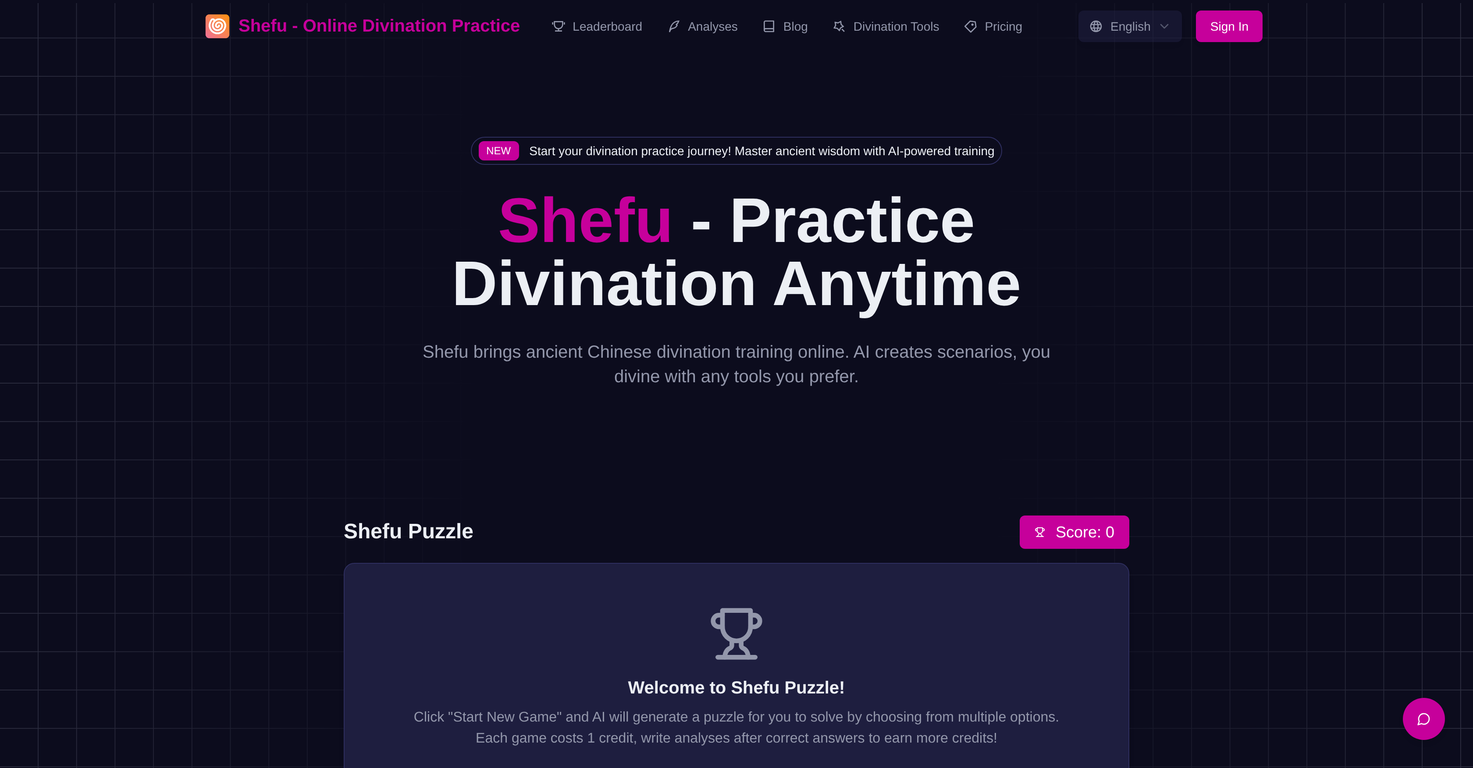 Shefu website