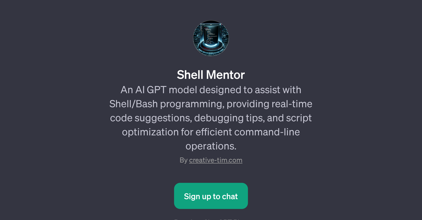 Shell Mentor website