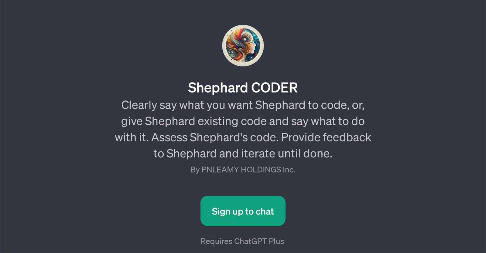 Shephard CODER website