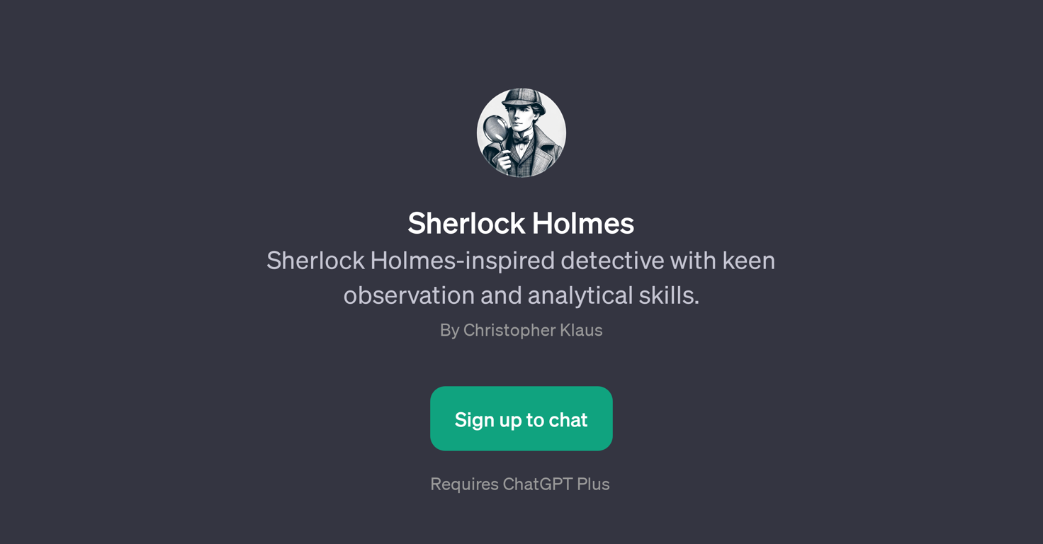 Sherlock Holmes website
