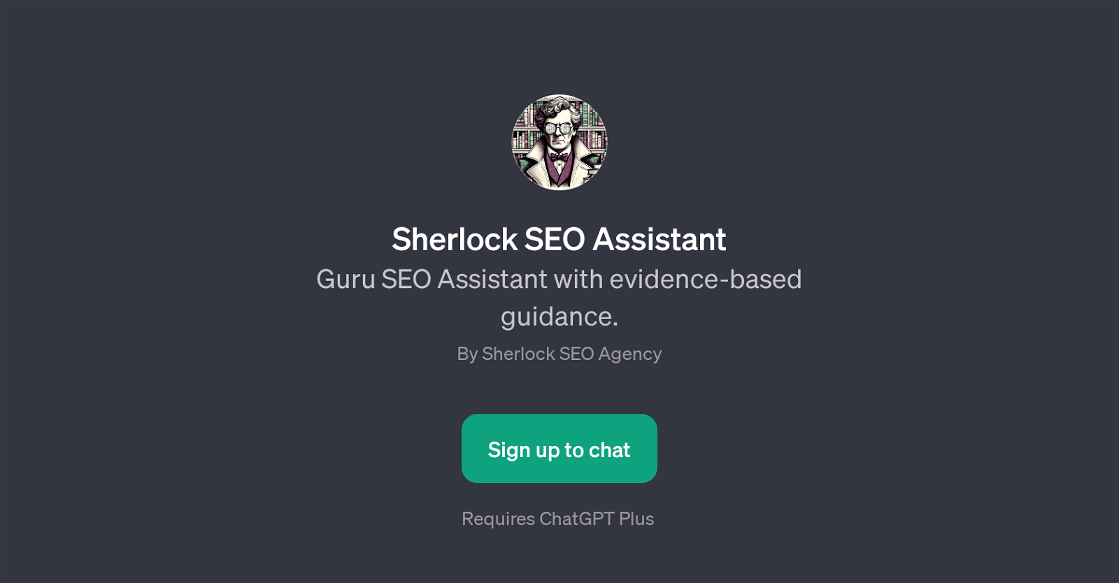 Sherlock SEO Assistant website