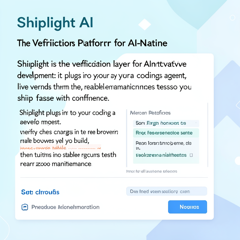 Shiplight AI website