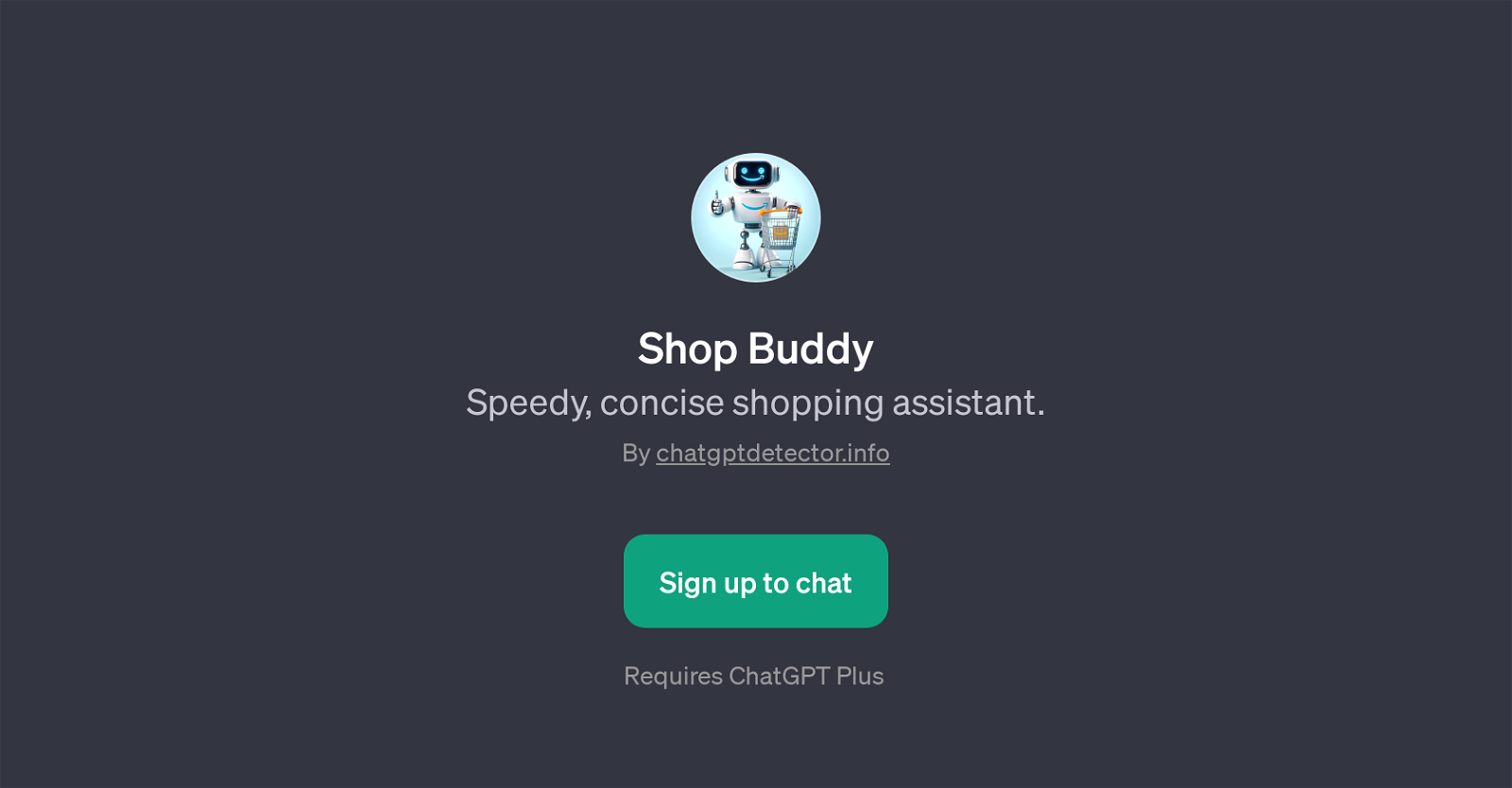 Shop Buddy website