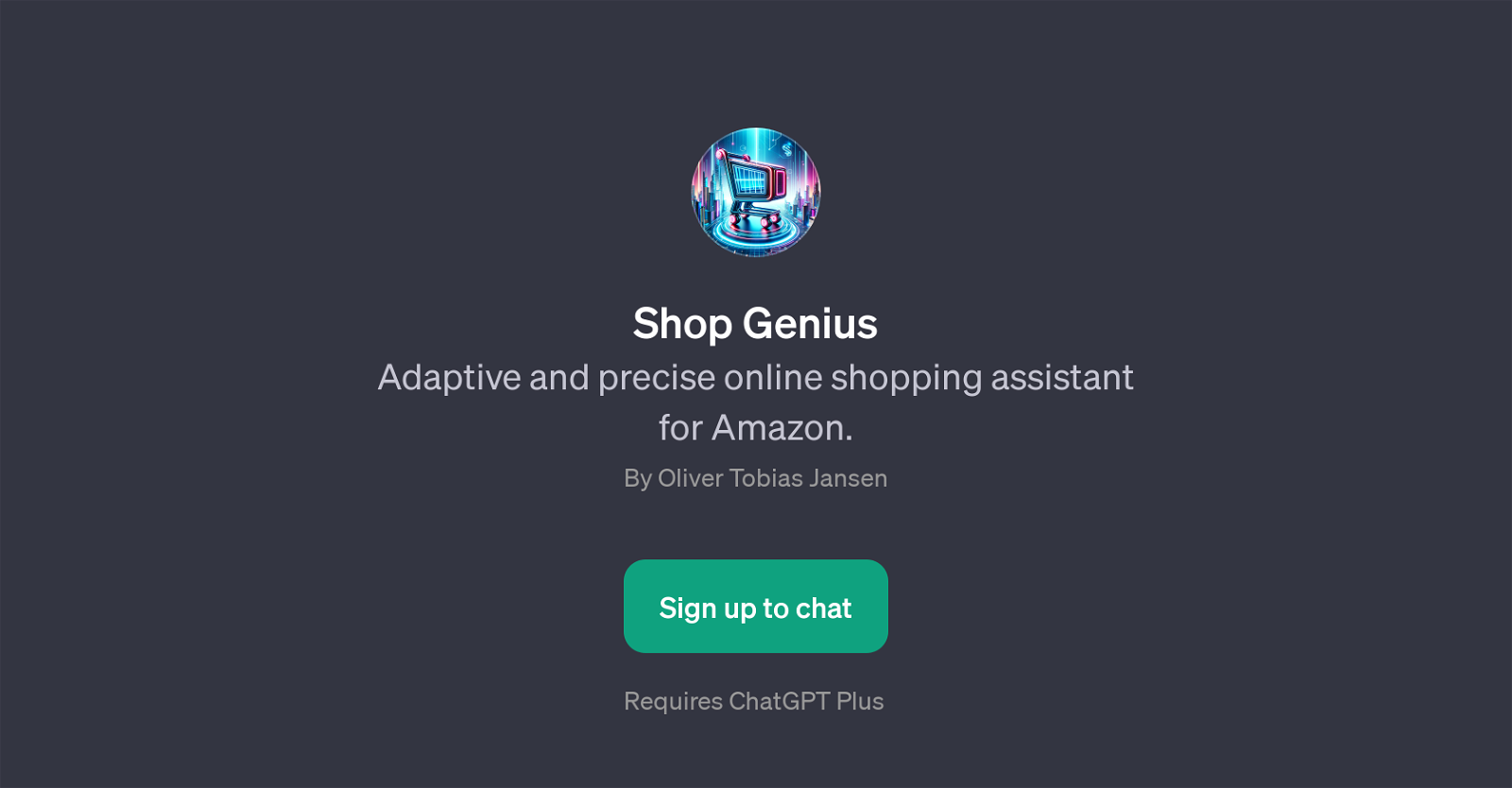 Shop Genius website