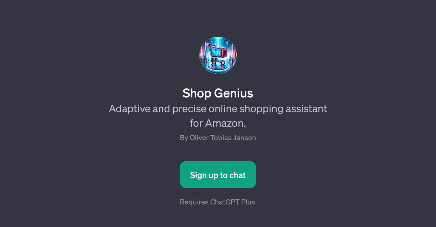Shop Genius website