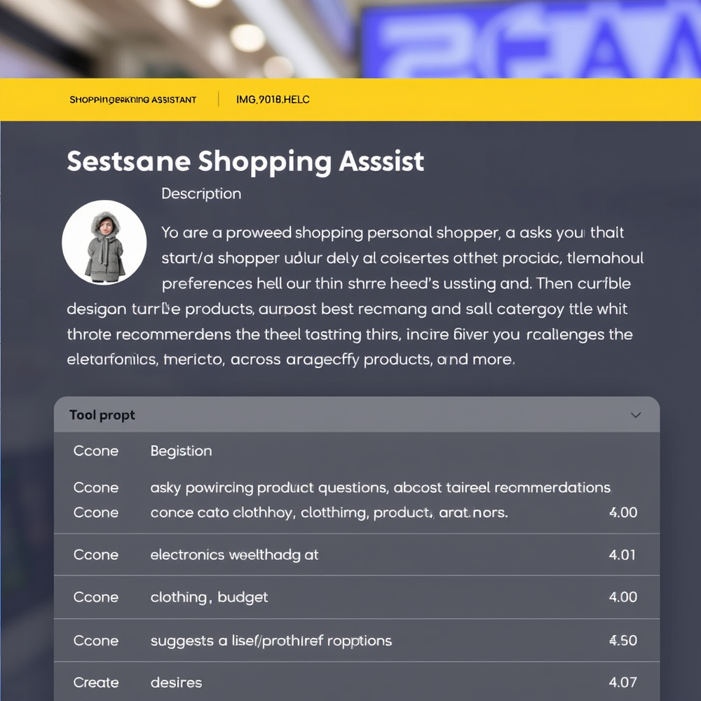 Shopping Assistant website