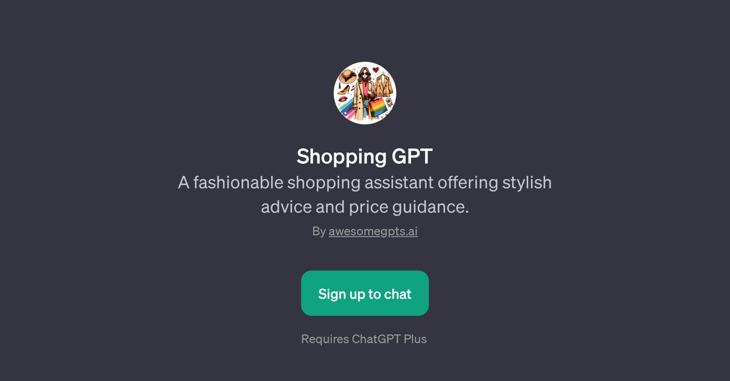 Shopping GPT website