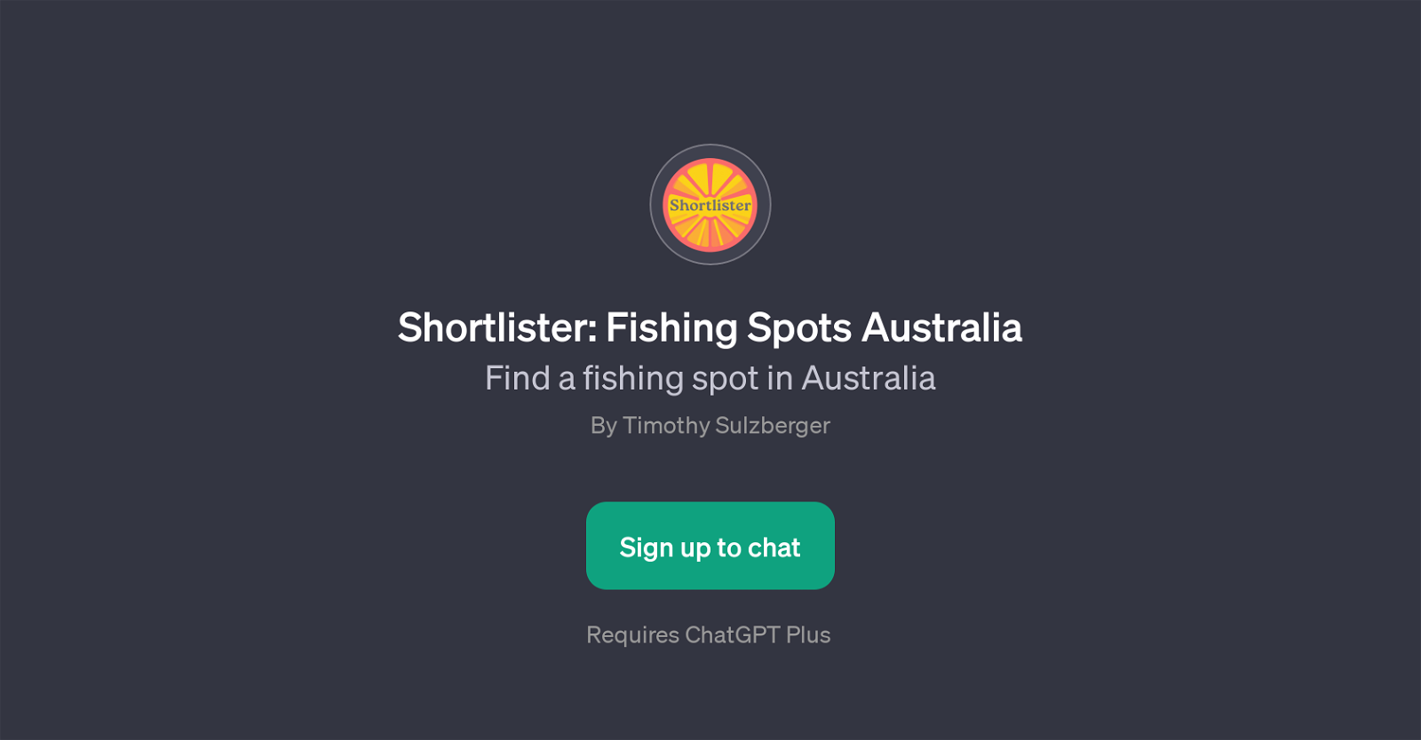 Shortlister: Fishing Spots Australia website