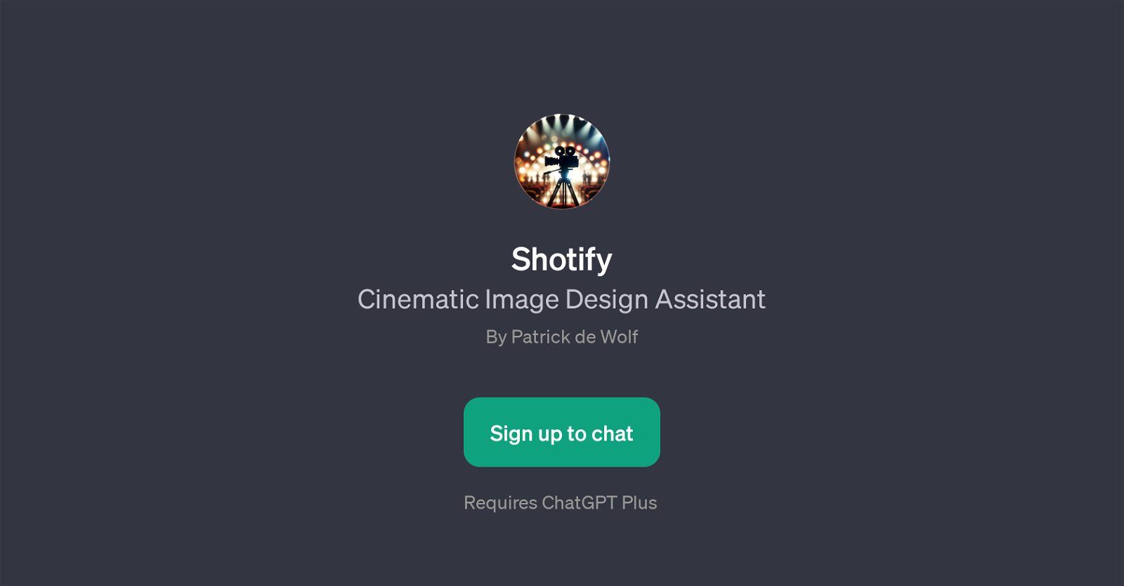 Shotify website
