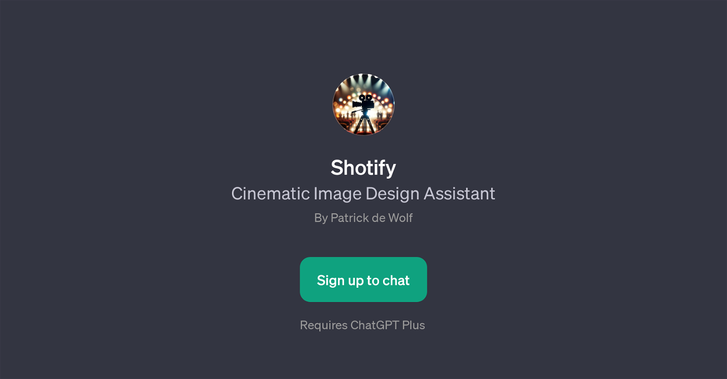 Shotify website