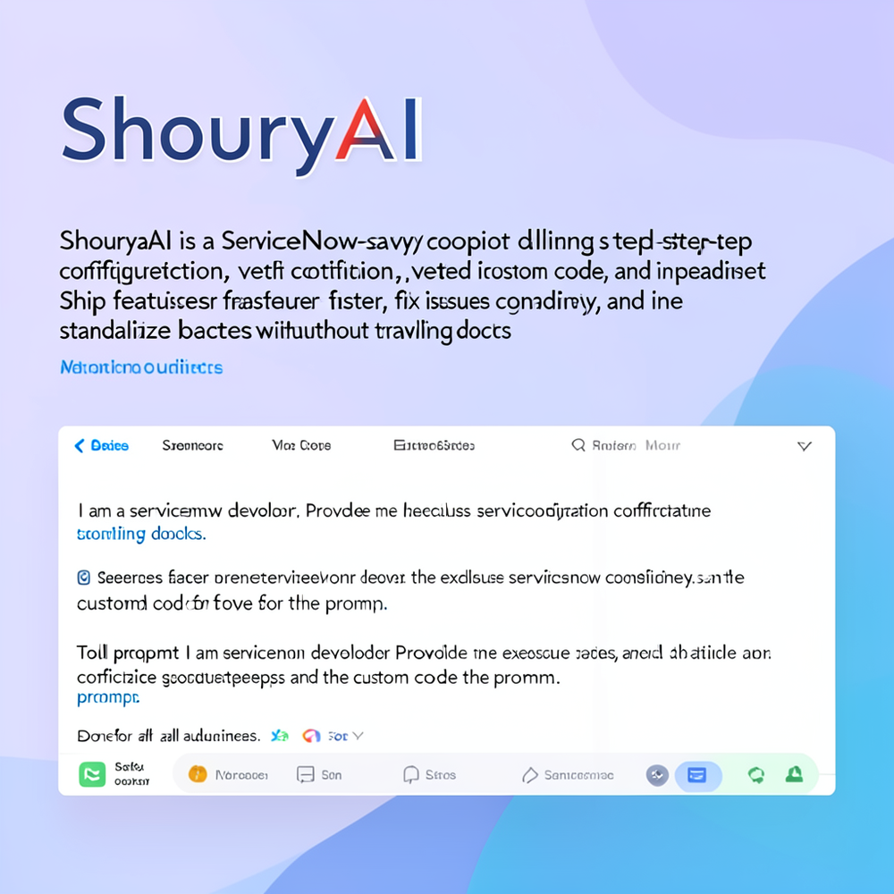 ShouryaAI website