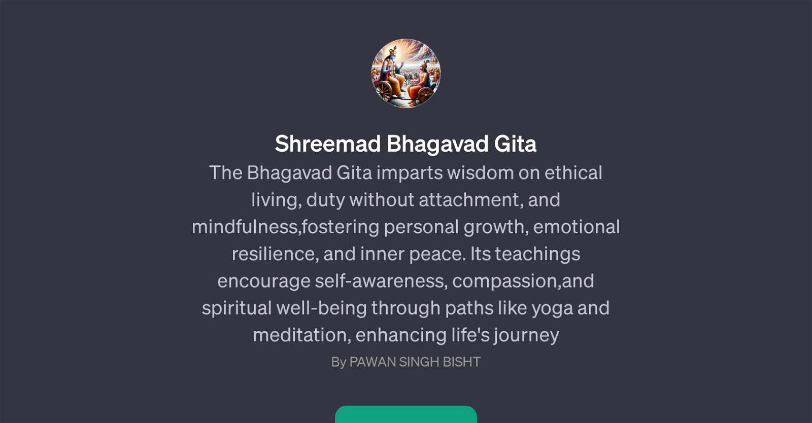 Shreemad Bhagavad Gita website