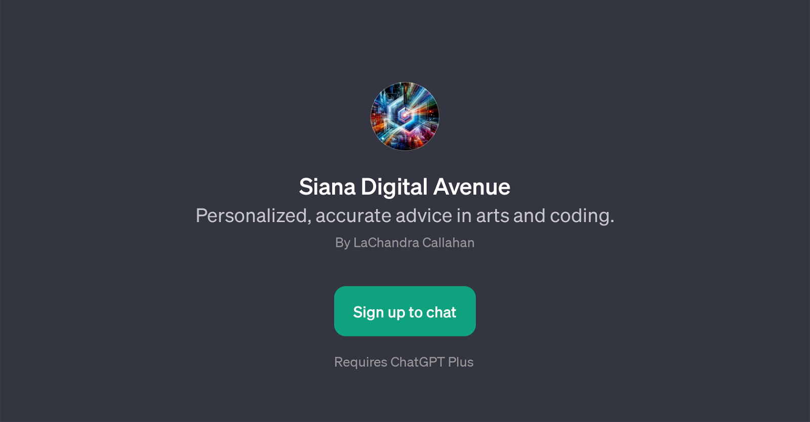 Siana Digital Avenue website