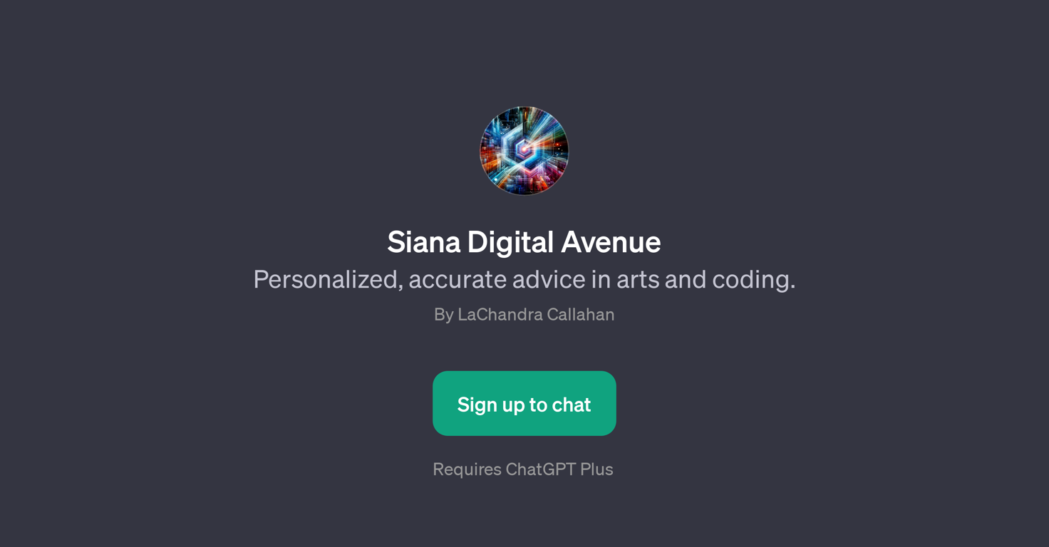 Siana Digital Avenue website