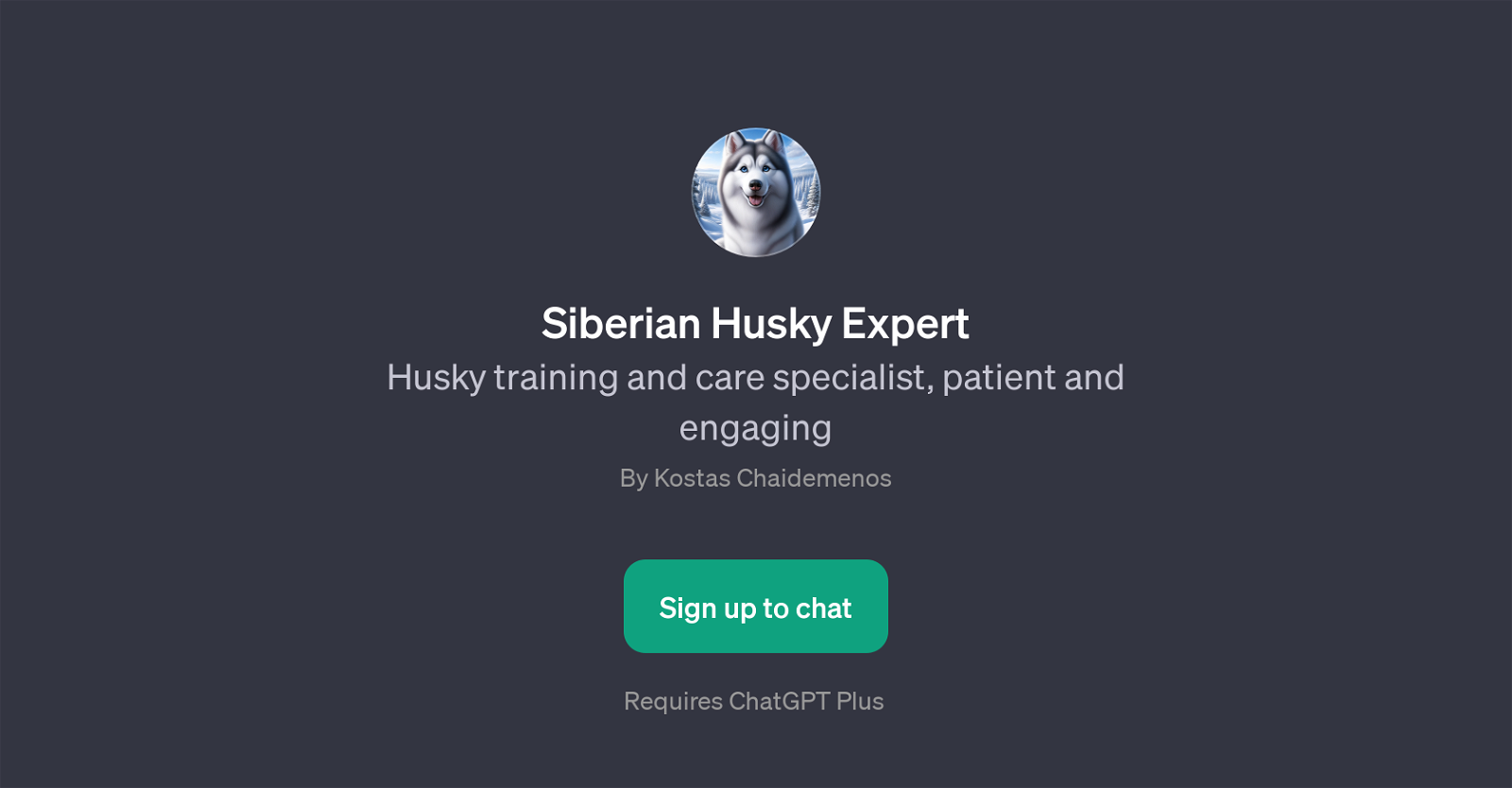 Siberian Husky Expert website