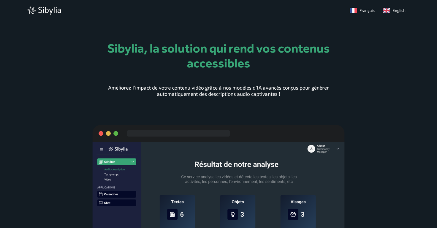 Sibylia website
