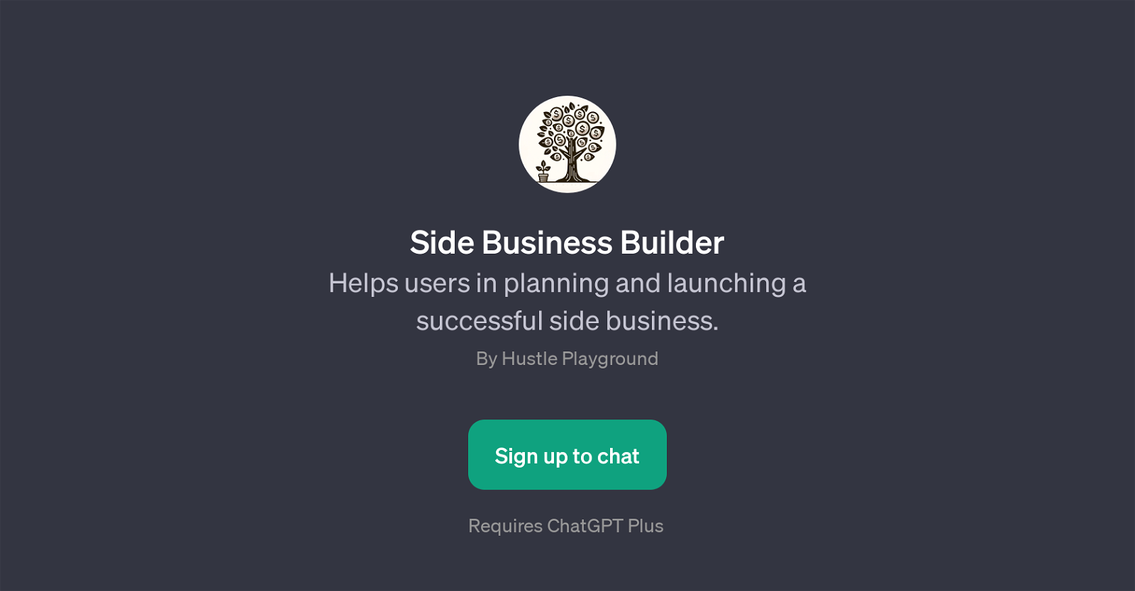 Side Business Builder website