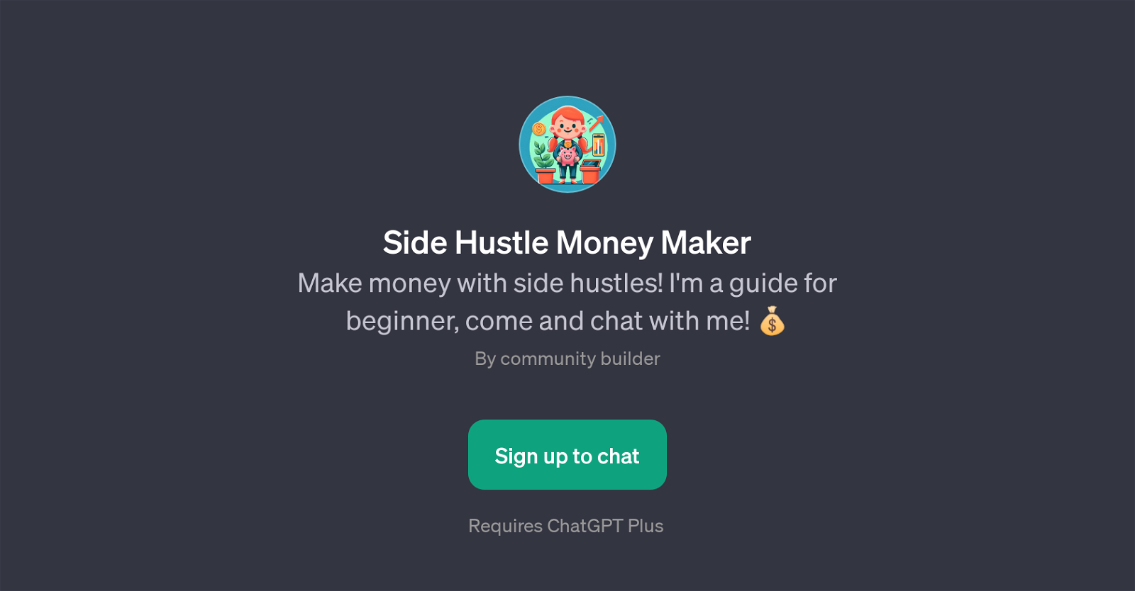 Side Hustle Money Maker website