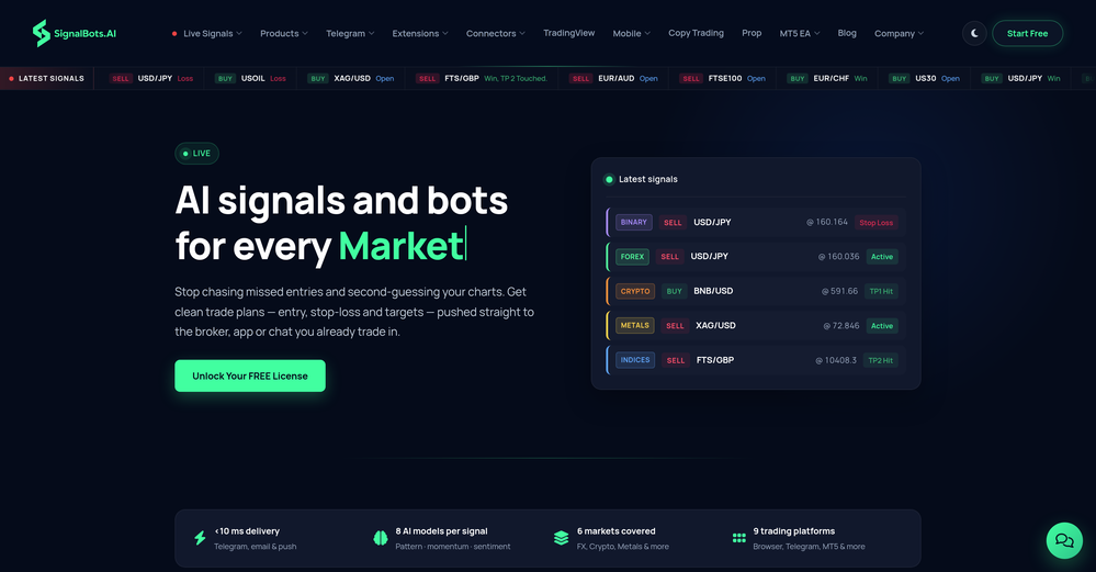 Signal Bots website