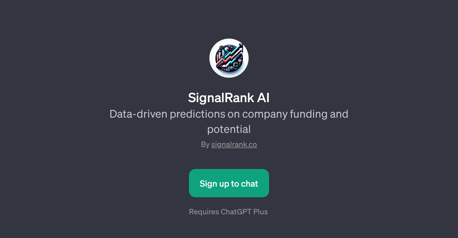 SignalRank AI website
