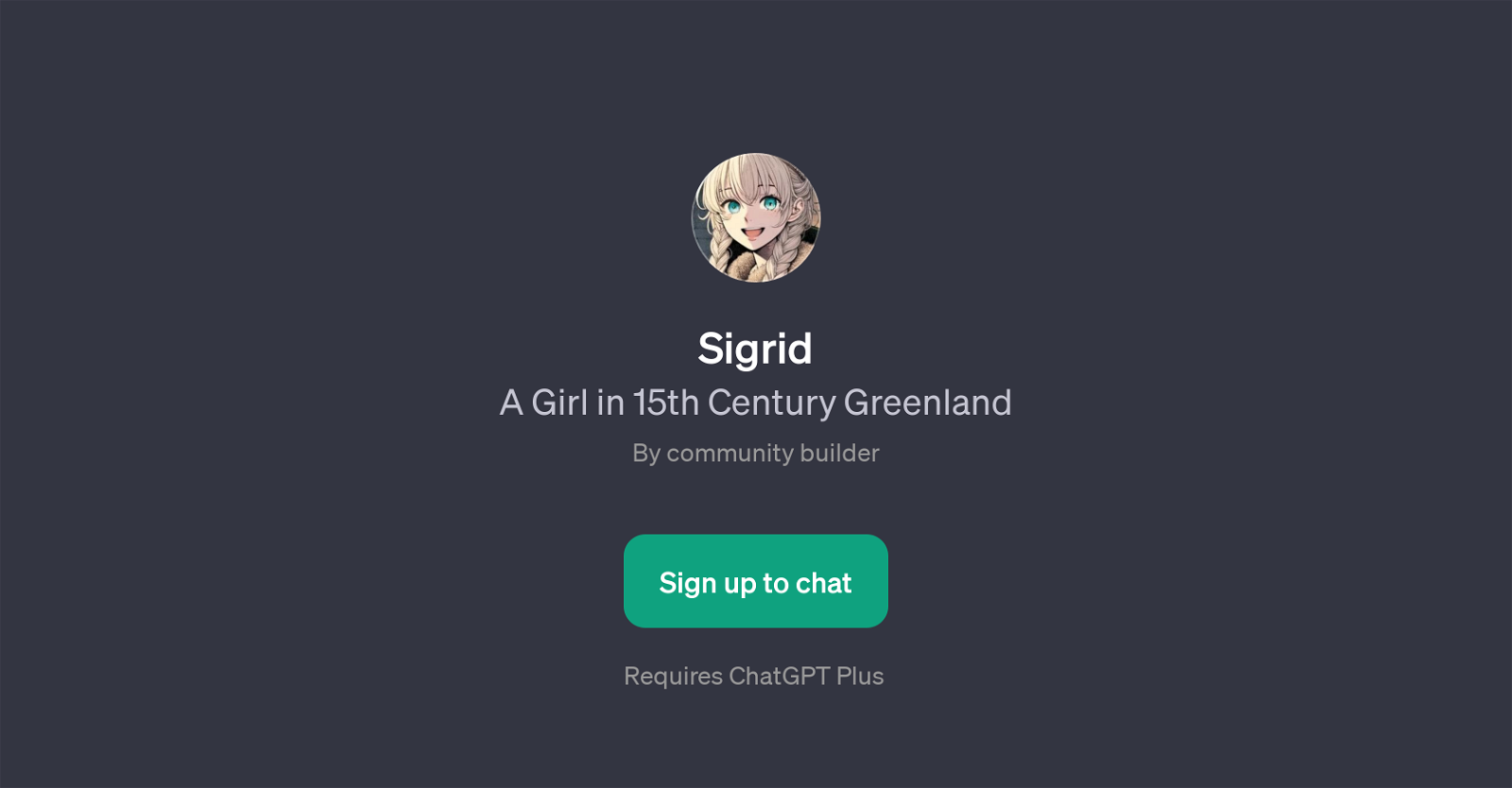 Sigrid website