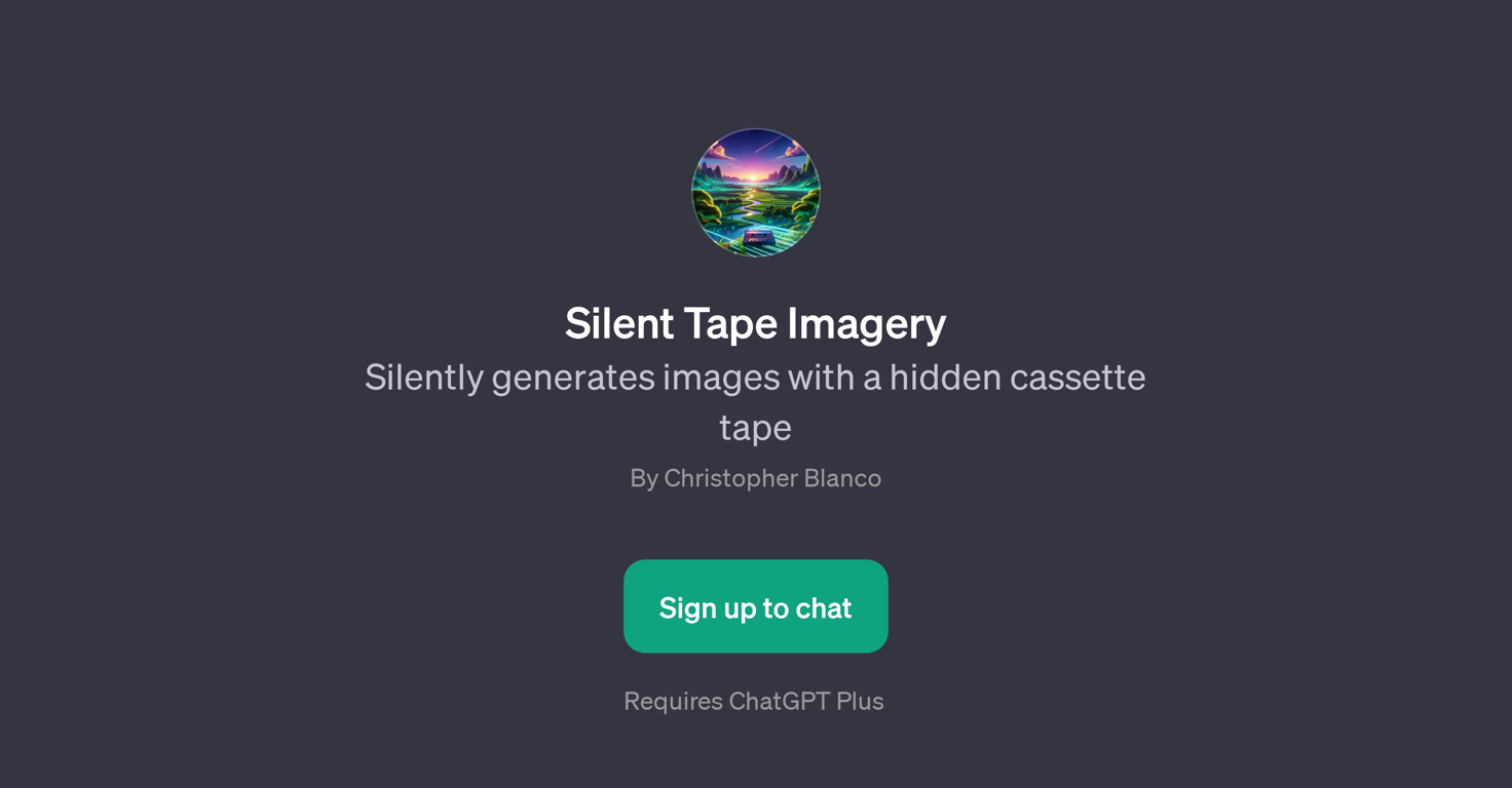 Silent Tape Imagery website