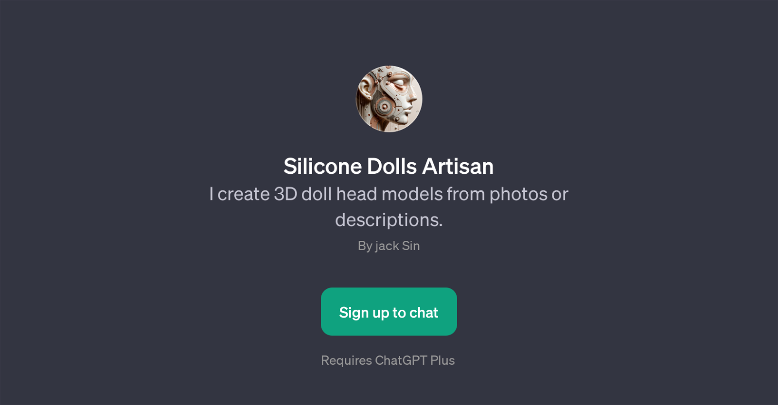 Silicone Dolls Artisan website