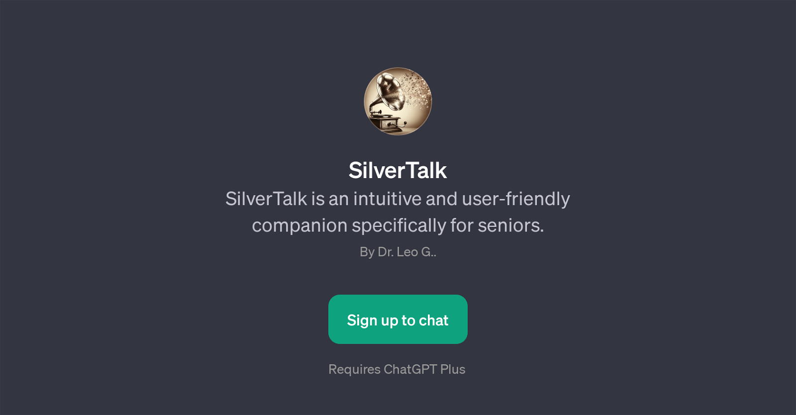 SilverTalk website
