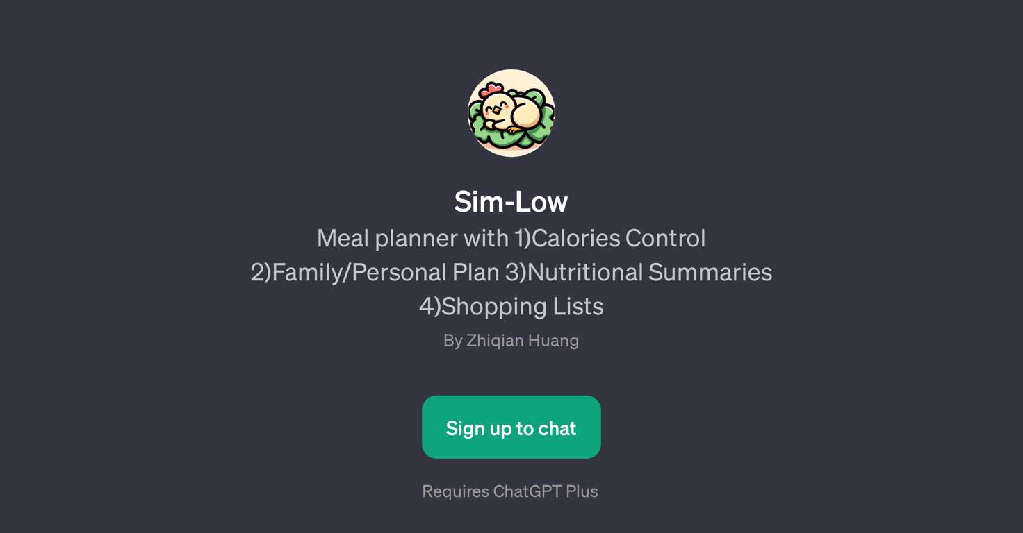 Sim-Low website