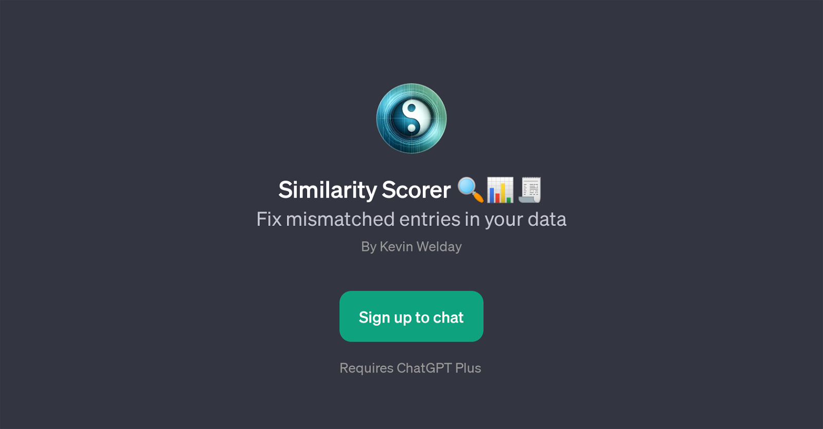 Similarity Scorer website
