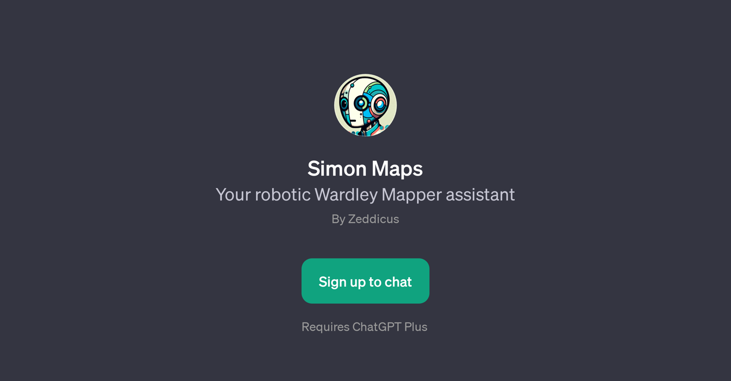 Simon Maps website