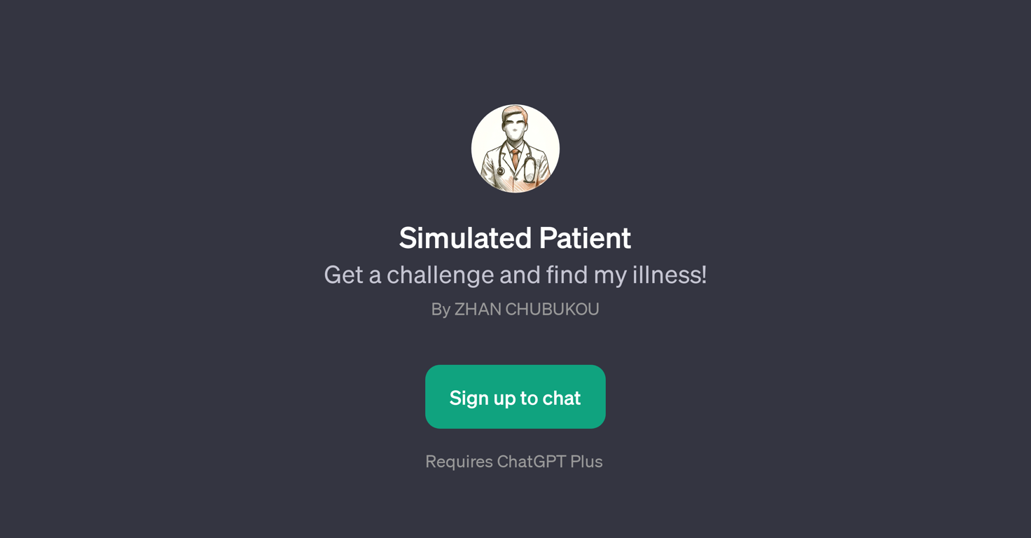 Simulated Patient website