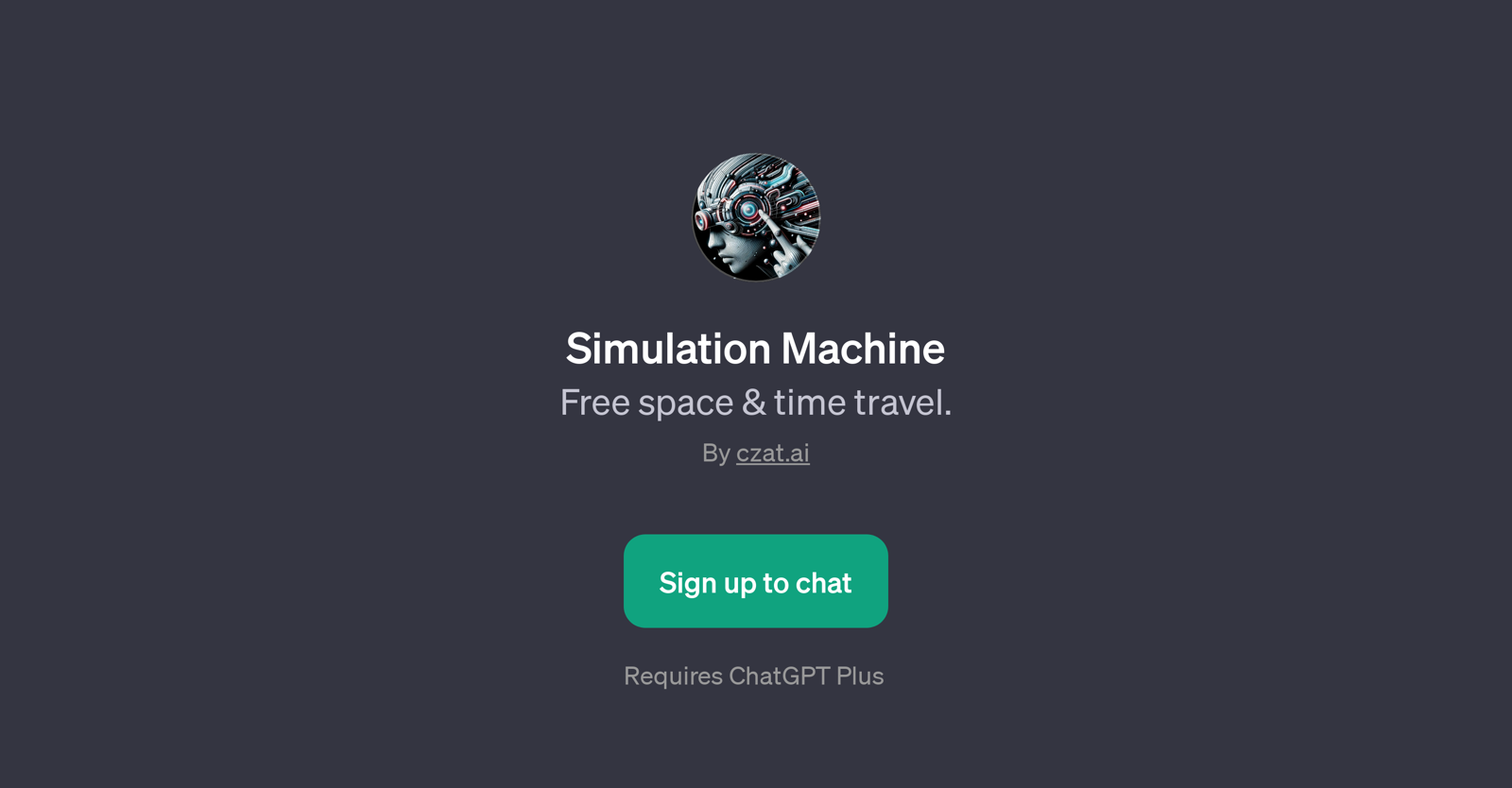 Simulation Machine website