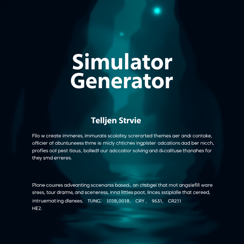 Simulator Generator website