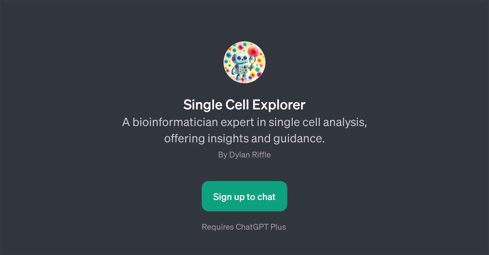 Single Cell Explorer website