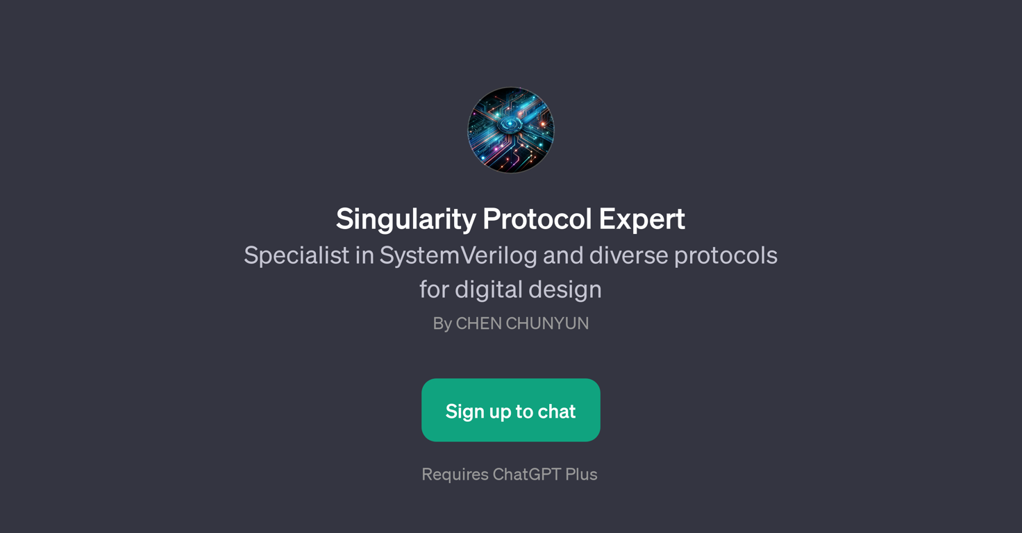 Singularity Protocol Expert website