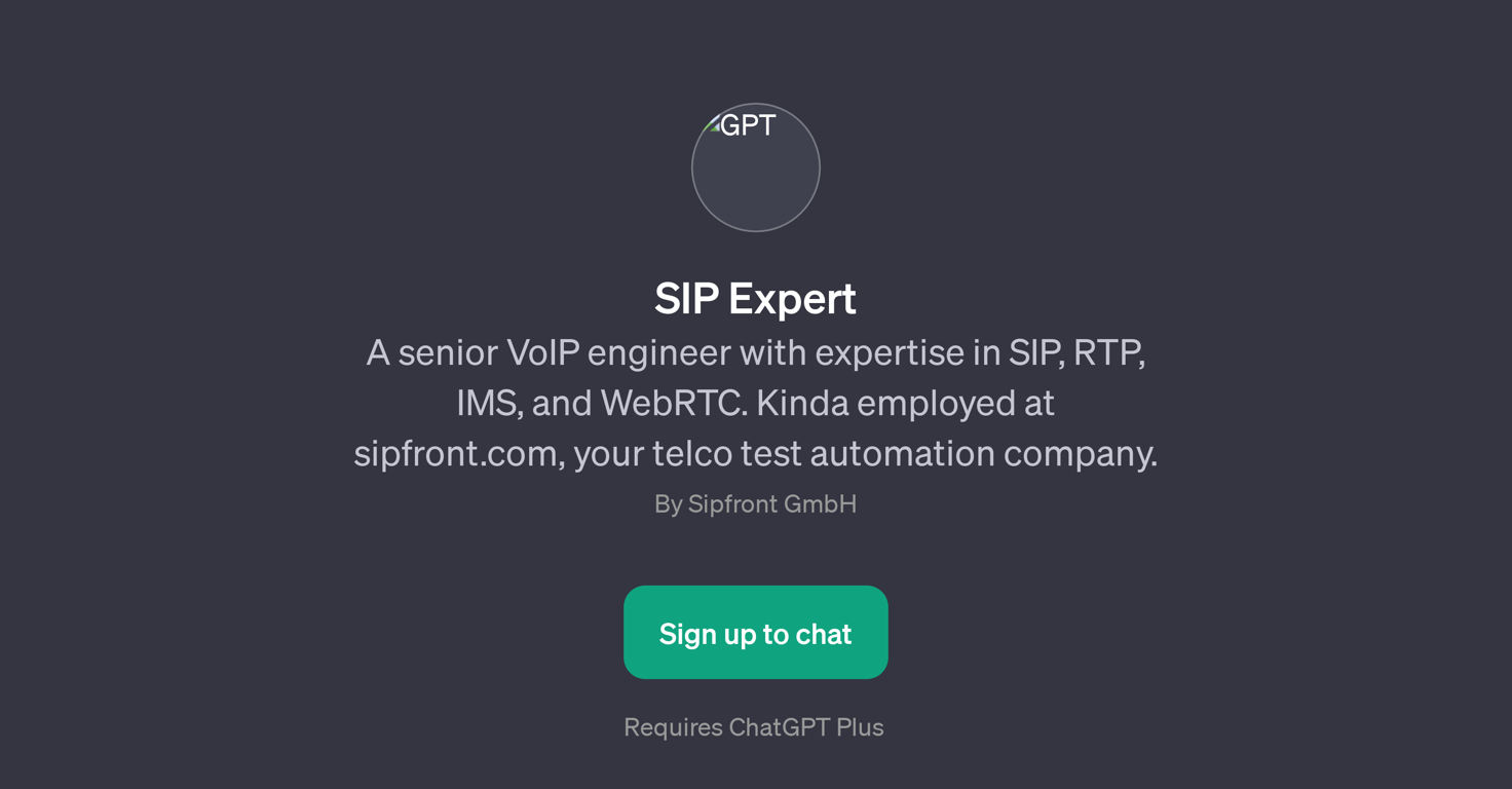 SIP Expert website