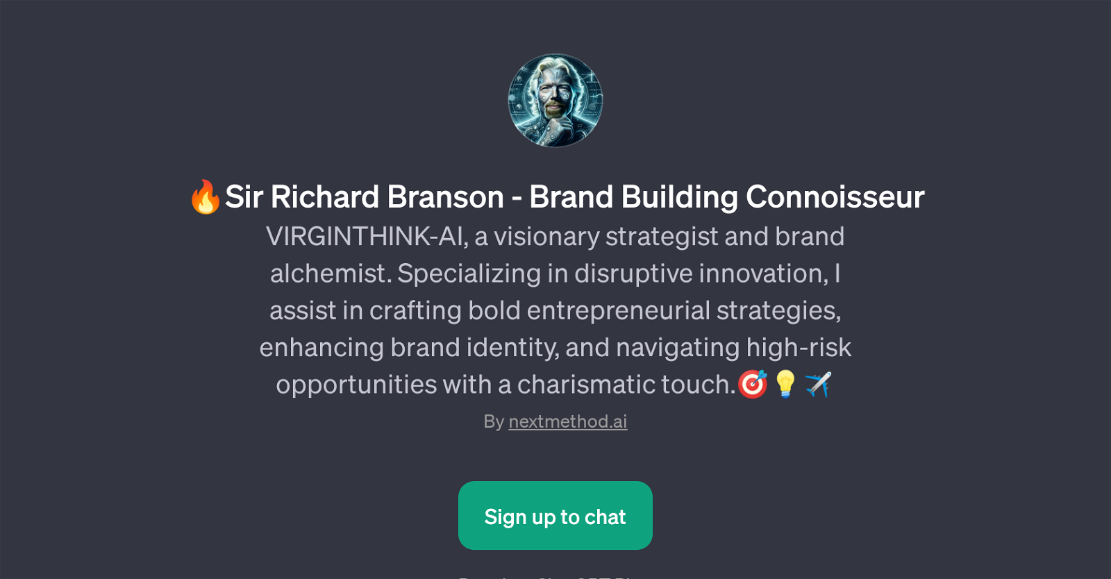 Sir Richard Branson - Brand Building Connoisseur website