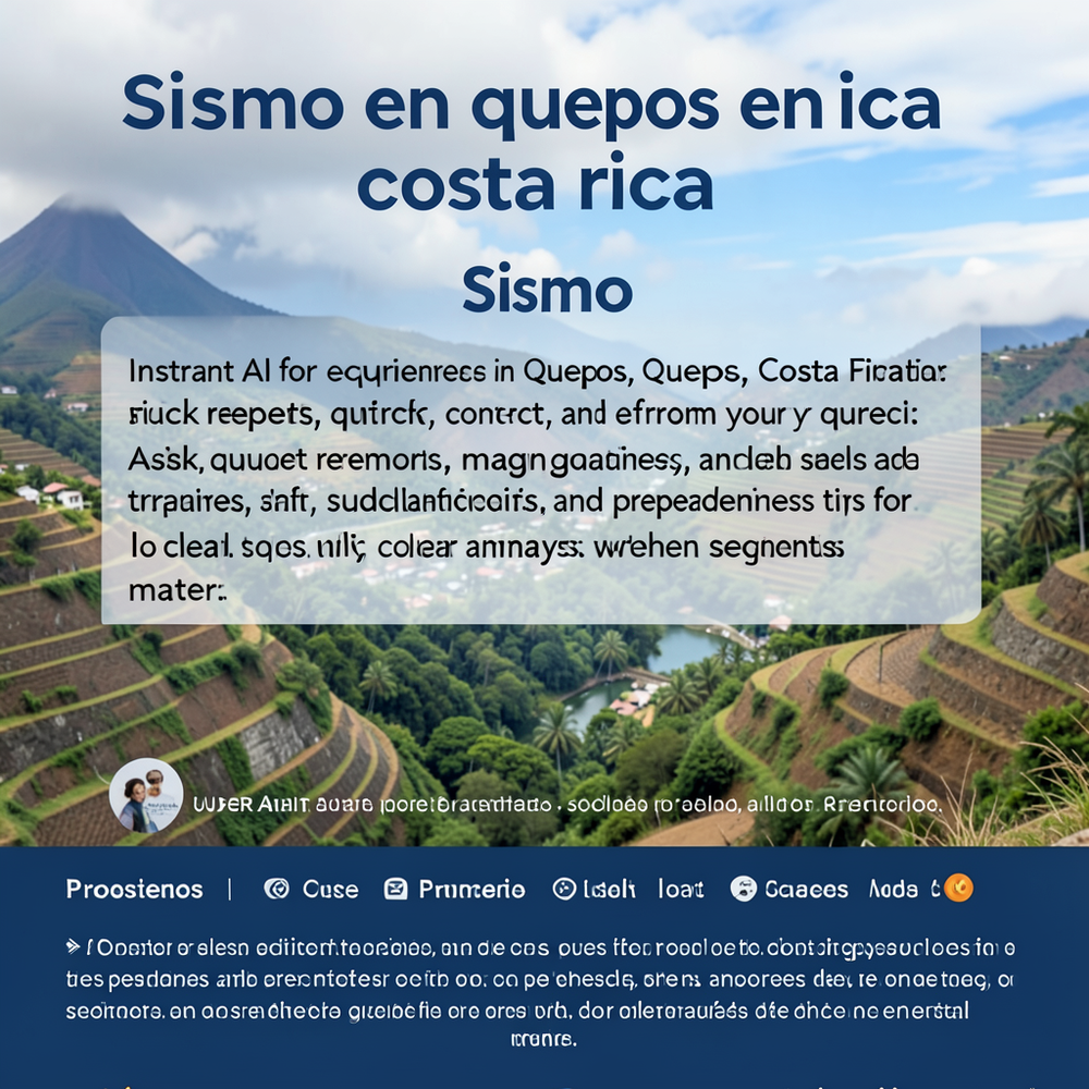 Sismo en quepos en costa rica website