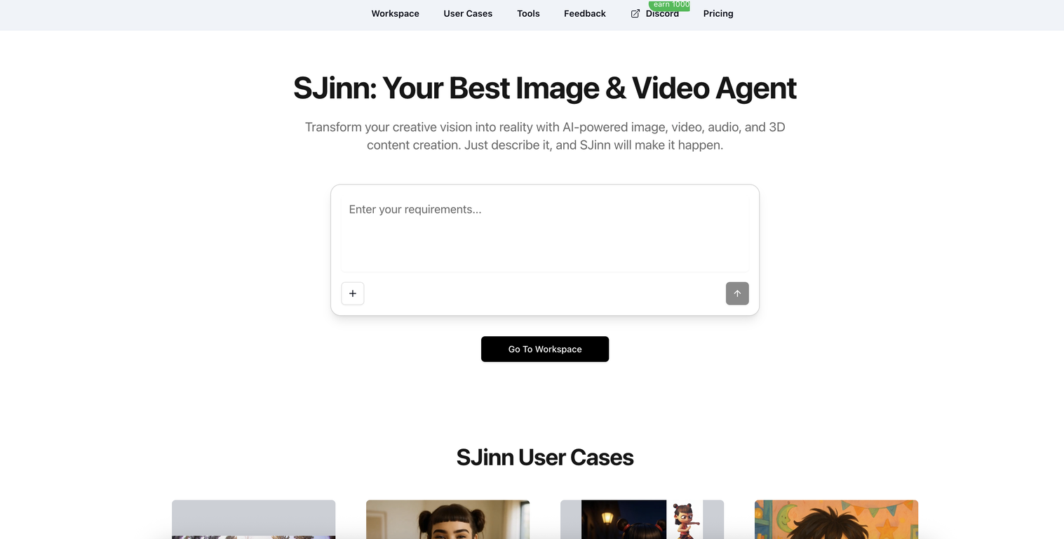 SJinn website
