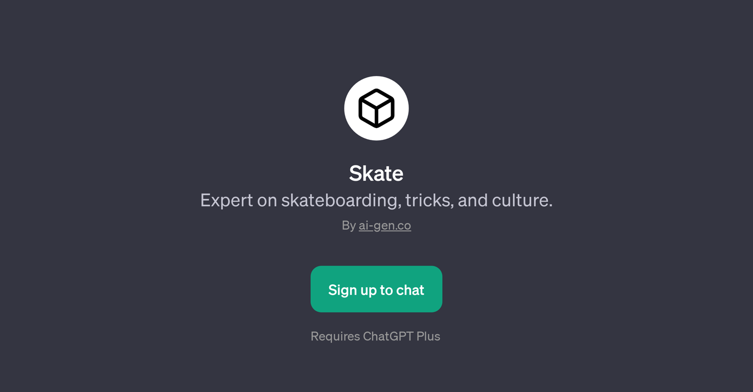 Skate website