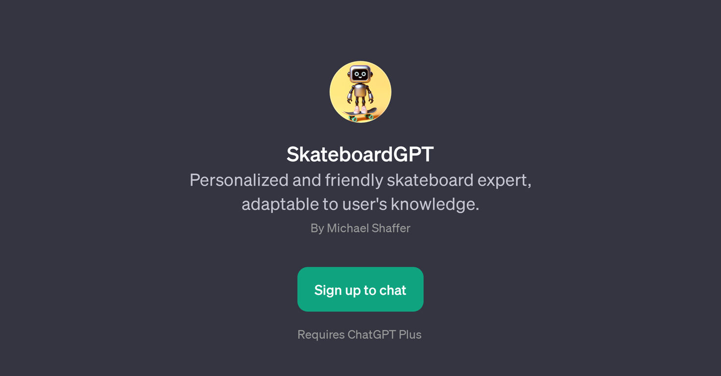 SkateboardGPT website
