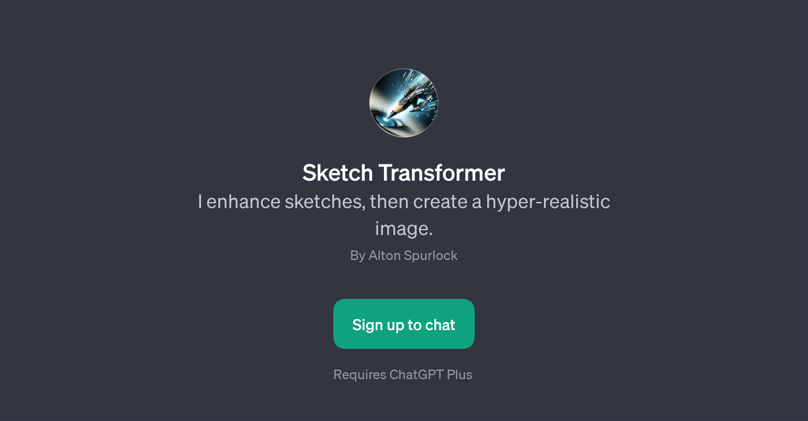 Sketch Transformer website