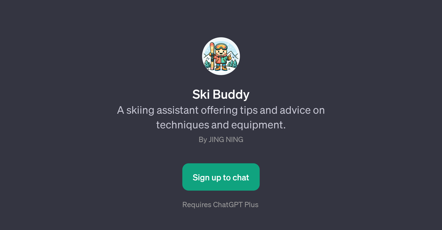 Ski Buddy website