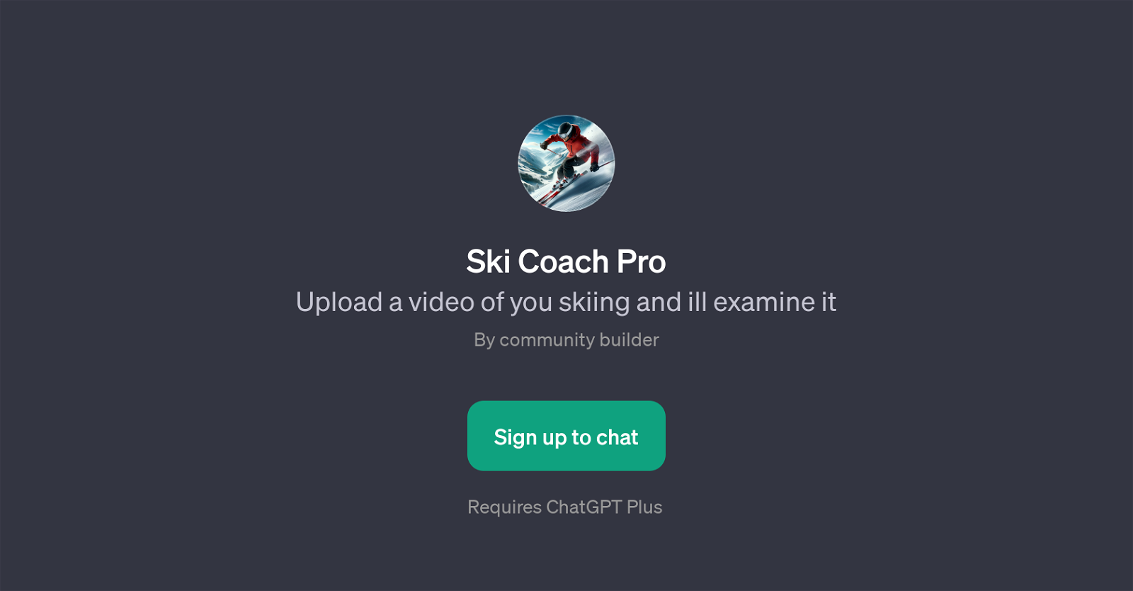 Ski Coach Pro website