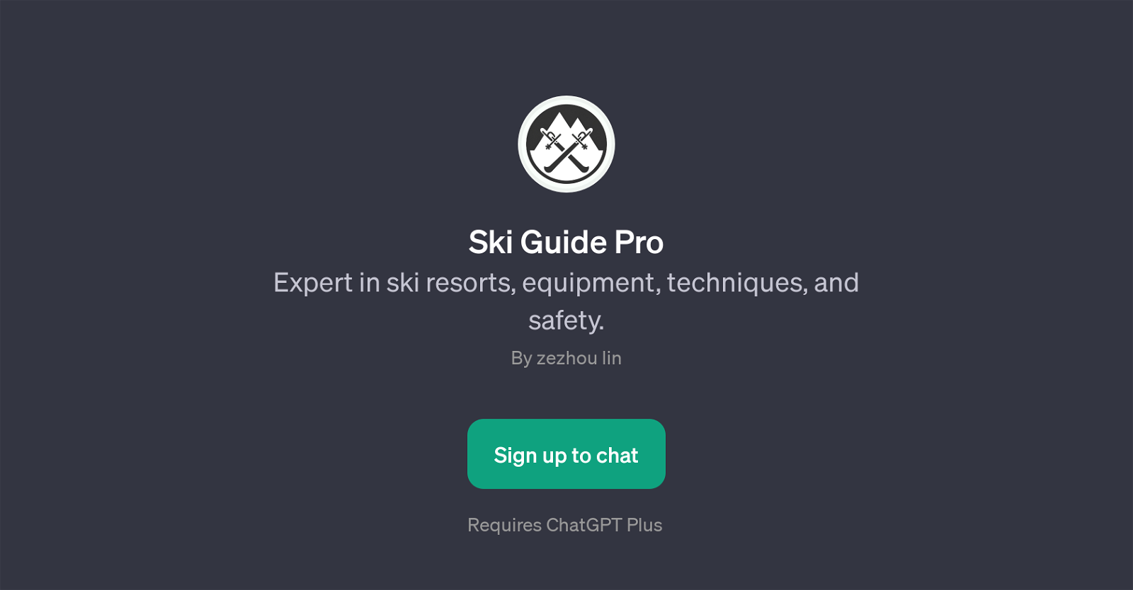 Ski Guide Pro website